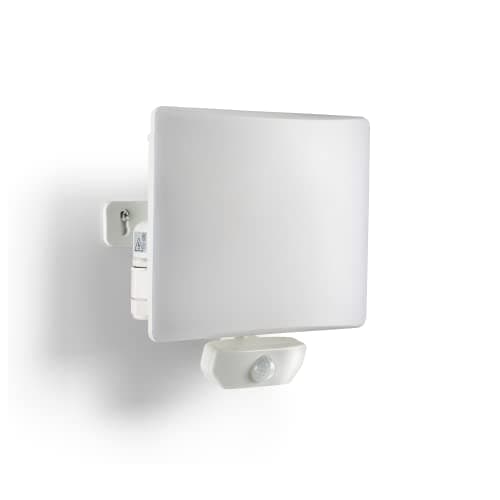 Image of Auraglow 50W 4200lm Full Screen Slimline LED Security Motion Sensor PIR Flood Light White Outdoor Wall Lamp