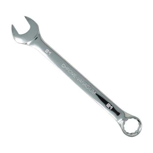 Image of Dapetz® 21mm Combination Spanner Wrench Fixed Head Open End Spanner, Chrome Vanadium Steel, Metric Hand Tool
