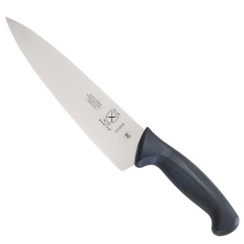 Image of Mercer Culinary M22608 Millennia Chef's Knife, Stainless Steel, Black, 8-Inch
