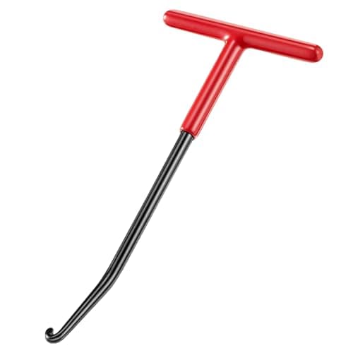 Image of JWJDSAK Brake Spring Hook Puller Tool, Exhaust Pipe & Motorcycle Spring T-Hook for Removal and Installation, Car Repair Tool