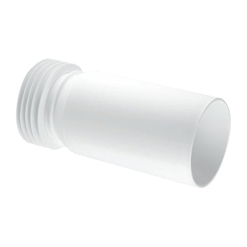 Image of McAlpine WC-EXTA 4-Inch/110 mm Straight Extension Piece - White