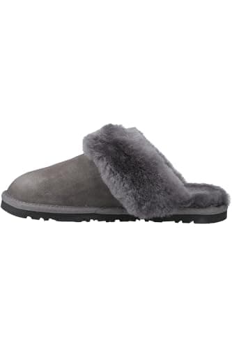 Image of Hush Puppies Women's Samantha Mule Slipper, Grey, 7 UK