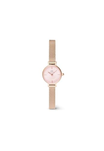 Image of Daniel Wellington DW00100743 Ladies Petite Mini Melrose Rose Gold 19mm Watch