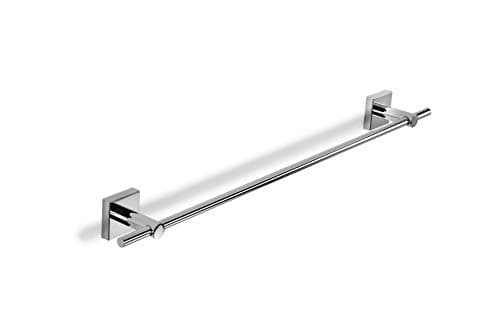 Image of Croydex Flexi-Fix Chester Towel Rail, Bright Chrome Plated, 54 x 675 x 77mm