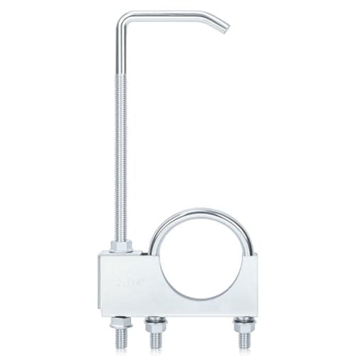 Image of Cimeton 1PCS Exhaust Clamp with Hanger 2.25" Exhaust System Hanger Pipes Exhaust Hanger for Most Car Truck Exhaust System