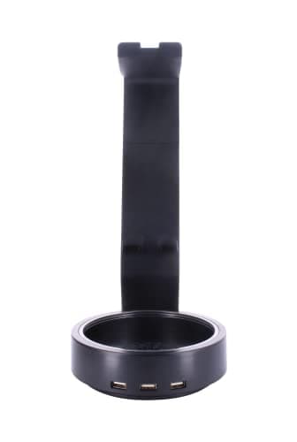 Image of Cable Guys Powerstand SP2 - Docking Station for Cable Guys, Phone and controller holder, with headphone cradle Gaming Accessory - Black