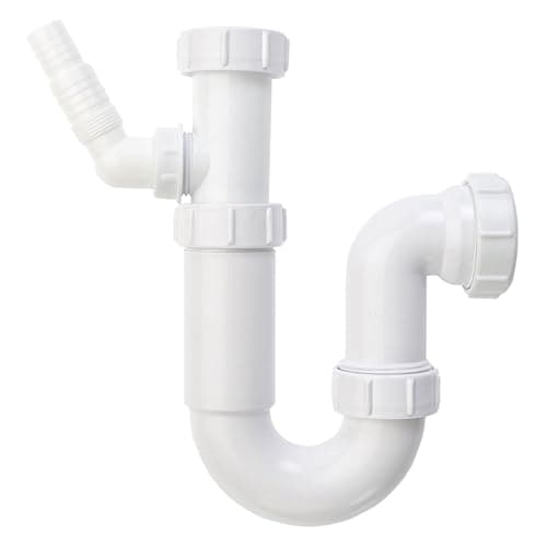 Image of MaKe Washing Machine Trap with Seal & 1 Spigot 40mm x 75mm