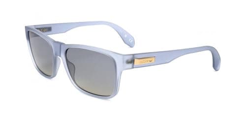Image of Adidas Men’s OR0011 Sunglasses, matte blue/gradient smoke, 57