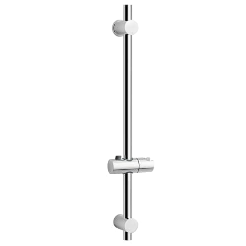 Image of SAMODRA Shower Riser Rail with Adjustable Shower Head Holder,66 cm Wall Mounted Shower Slider Rail (Chrome)