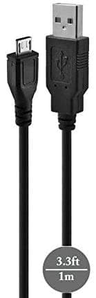 Image of USB cable for Sony HDR-CX240E, HDR-CX280, HDR-CX280E, HDR-CX290 Camcorder - Length: 3.3ft / 1M
