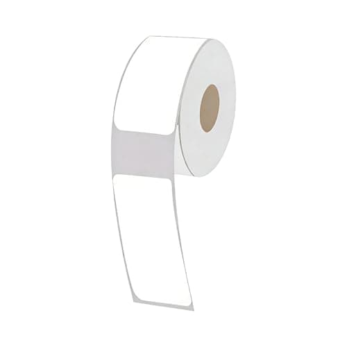 Image of Label Maker Tape Thermal Paper 0.47" x 1.57"(12×40mm) Printer Sticker Labeling Tape with Self-Adhesive for P15/P12/P11/D30/D32/D35/Q30 Label Maker,1 Roll of 160 (White)