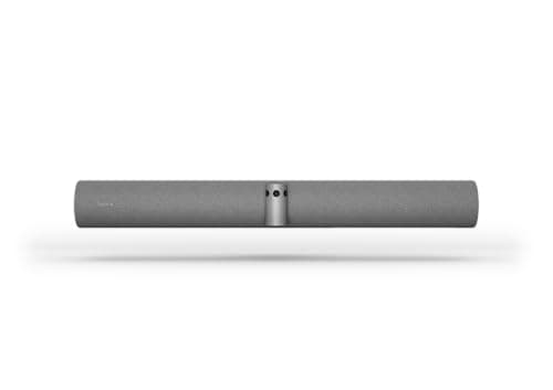Image of Jabra 8200-237 PanaCast 50 Panoramic 4K UHD Video Bar – 13MP Multi Camera Array for Conference Rooms, 6x Zoom, 180 Degree FOV, 8x Microphones, 4x Speakers, RJ-45, USB, (Grey,Wall Mount) (Renewed)