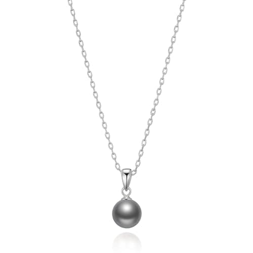 Image of Philip Jones Grey Shell Pearl Necklace