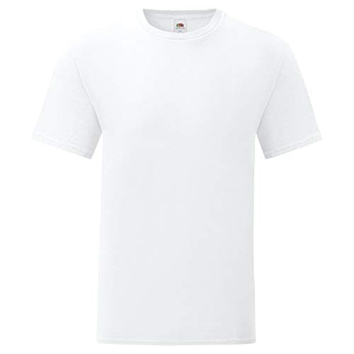 Image of Fruit of the Loom Mens Valueweight Short Sleeve T-Shirt (5XL) (White)