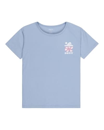 Image of Roxy Short-Sleeved T-Shirt LILYREGULAR Night Girl's Blue 8