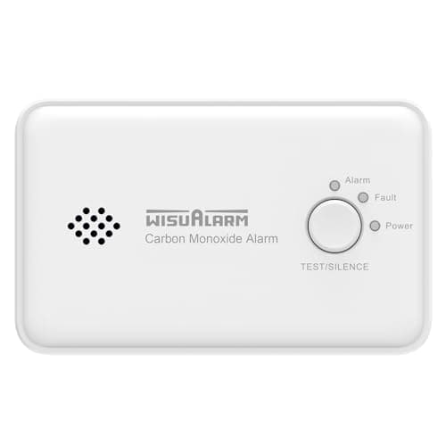 Image of Carbon Monoxide Detector, 10 Years Battery Carbon Monoxide Alarm, CO Alarm with Test/Silence Button,Carbon-Monoxide-Detector Comforms to EN 50291 Standard