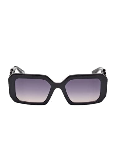 Image of Guess GU00110 01B shiny black 54/19/130 WOMAN Sunglasses