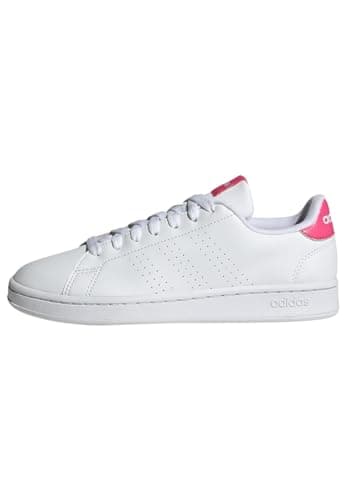 Image of adidas Women's Advantage Shoes, Cloud White/Cloud White/Cloud White, 5 UK