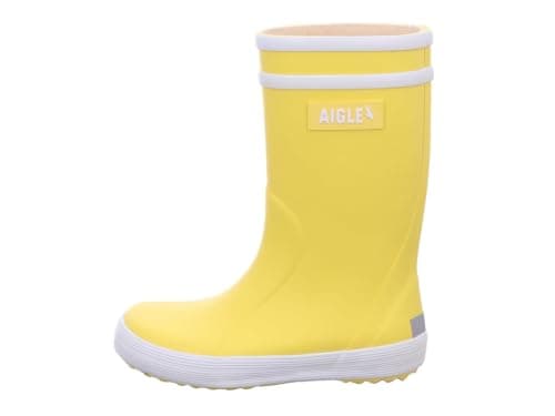 Image of Aigle LOLLY POP 2 Waterproof Children's Boots | Made of soft, natural rubber with a durable lining | Reflective strip on the heel | Non-slip sole