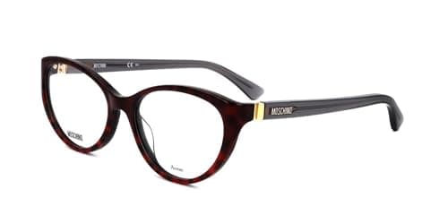 Image of Moschino MOS557 Red animalier 53/17/140 WOMAN Eyewear Frame