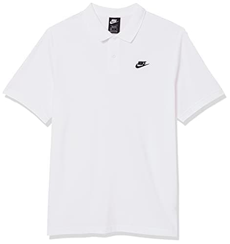 Image of Nike CJ4456 M NSW SPE POLO MATCHUP PQ Polo shirt mens white/black S-T