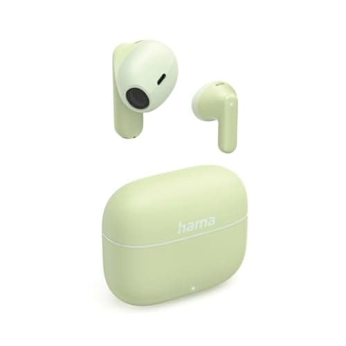 Image of Hama TWS Freedom Light II Bluetooth Wireless Headphones (Bluetooth 5.3 Wireless Earbuds, In-Ear Headphones Calling, Microphone, Touch Control, Voice Control, 20 Hours Playtime, Charging Box USB-C