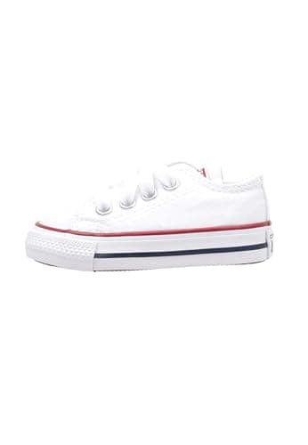 Image of Converse All Star Ox Trainers Child White/Optical - 8 UK Child - Low Top Trainers Shoes