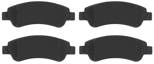 Image of TRW GDB1682 Brake Pad Set of 4 for Peugeot Boxer Van 2006 - Rear Axle and other vehicles
