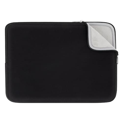 Image of RAINYEAR 11-11.6 Inch Laptop Sleeve Case Soft Lining Carrying Bag Padded Zipper Cover Compatible with 11.6" MacBook Air 13" Macbook Neo for 11" Notebook Computer Ultrabook Tablet Chromebook(Black)