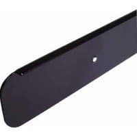 Image of Kitchen Breakfast bar end Cap Trim,900mm x 40mm Radius 6mm Black