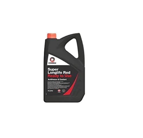 Image of Comma SLC5L Super Red Ready to Use Antifreeze and Coolant, 5 Litre