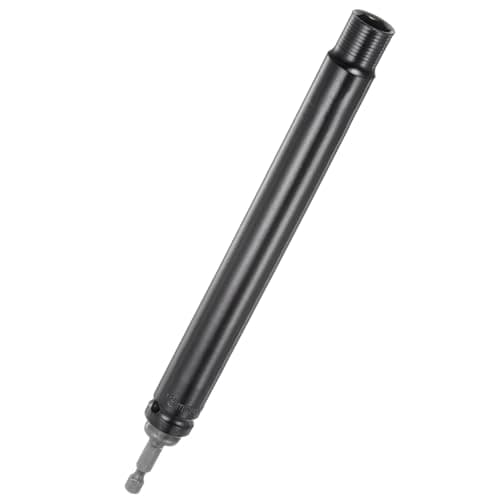 Image of TA-VIGOR Extra Long Hollow Socket, 13mm x 200mm Deep Well Nut Driver with 1/4" Quick-Change Hex Shank, High Carbon Steel Impact Socket for Power Drill, HVAC & Overhead Work