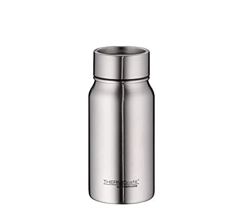 Image of THERMOcafé by THERMOS TC Mug, Thermal Mug Stainless Steel Matte 350 ml, Coffee Mug Keeps Hot Hot for 8 Hours, Coffee to Go Mug Leak-Proof and Dishwasher Safe with Detachable Closure, Stainless Steel