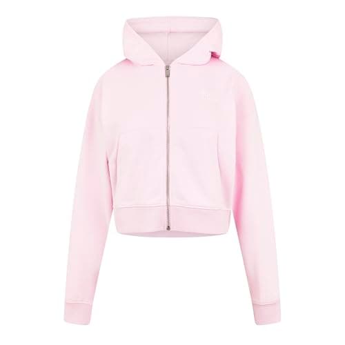 Image of Jack Wills Womens Loopbck Zip Through Hoodie Pink 12
