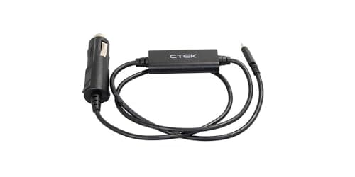 Image of CTEK 40-464 Replacement USB-C Charging Cable CS FREE Portable Battery Charger Maintainer, 12V Plug, Black
