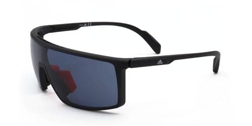 Image of Adidas Unisex Adults’ SP0004 Sunglasses, Matte Black/Smoke, 00