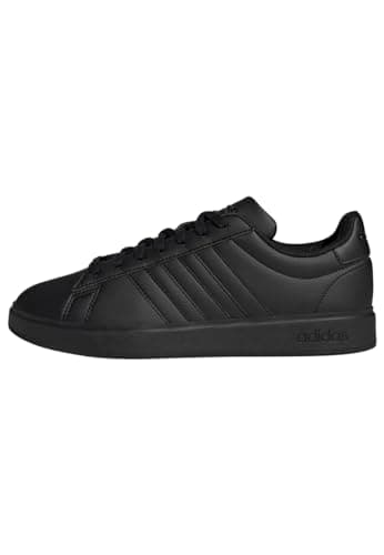 Image of adidas Men's Grand Court 2.0 Shoes, Core Black/Core Black/Cloud White, 10.5 UK