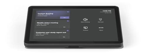 Image of Logitech Tap 10.1” Meeting Room Touch Controller with Cat5e Kit - 1280x800, Oleophobic & Anti-Glare, FDMI VESA Mountable, HDMI, Motion Sensing, Ultrasonic Speaker, Graphite - 939-001950 (New)(Renewed)