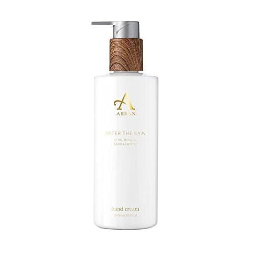 Image of Arran Sense of Scotland After the Rain Moisturising Hand Cream (300ml) Fresh Sensual Gentle with Rose Musk Floral Citrus and Woods