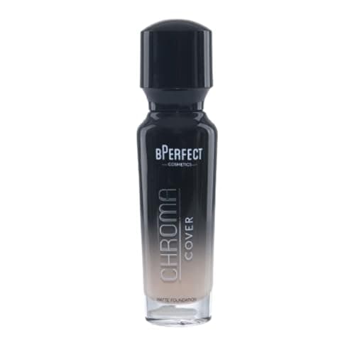 Image of BPerfect Chroma Cover Matte Foundation - Weightless Full Coverage Base with Hyaluronic Acid & Vitamin E - Soft Matte Finish - Shade 5 - N2 Light Sandy Neutral