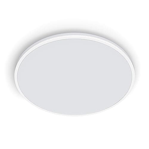 Image of Philips LED Ozziet Linear Ceiling Light 22W 4000K [Cool White - White] for Home Indoor Ceiling Lighting, Livingroom, Bedroom.