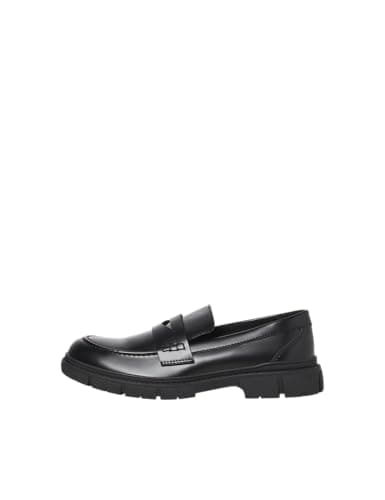 Image of JACK & JONES Men's JFWBAKER Loafer Slippers, Anthracite, 44 EU, Charcoal, 10 UK