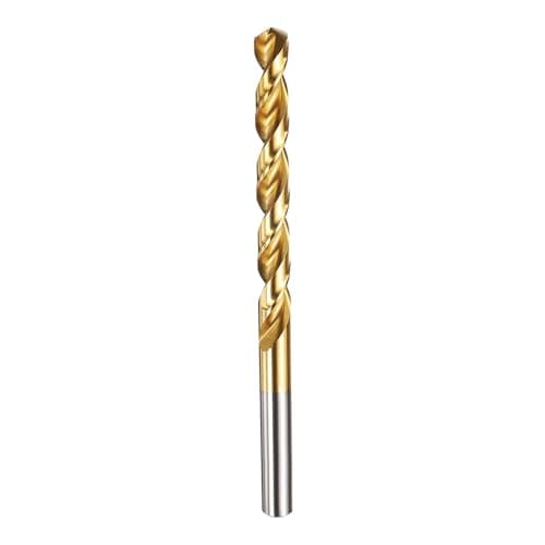 Image of Kozelo 1pcs Drill Bit - [5.5mm Diameter] M42 8% Cobalt HSS Cutting Tool for Machining Hard Metal Stainless Steel Woodworking Handicraft Use, 135° Cutting Angle TiN