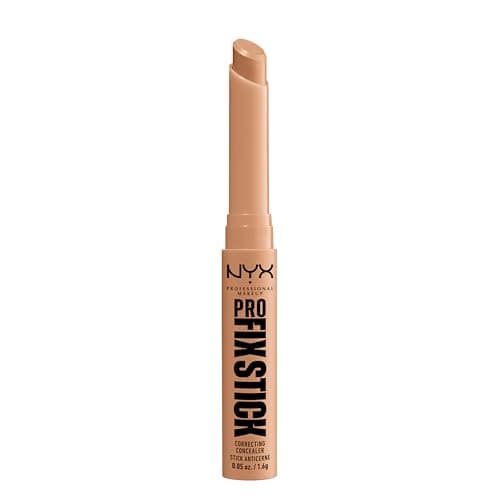 Image of NYX Professional Makeup Correcting Concealer Stick, Covers Blemishes, Dark Spots and Discolouration, 12H Wear, Vegan Formula, Pro Fix Stick, Neutral Tan