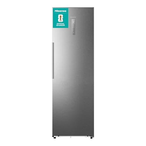 Image of Hisense Hi3 Fridge Freestanding Kitchen Fit 372L RL3K370SAIE, Total No Frost 59.5x185.6x60cm, Metal-Tech Cooling, E Rated, Silver