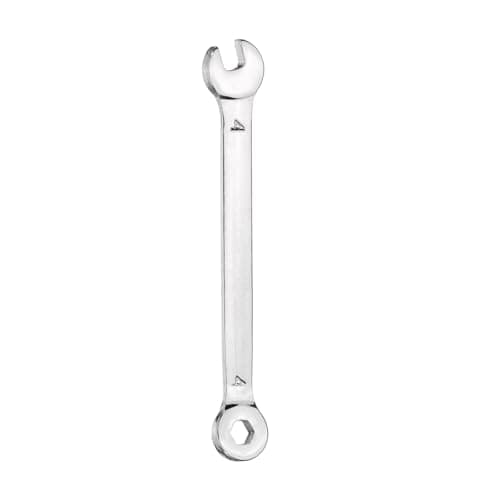 Image of sourcing map Mini Combination Wrench 4mm Metric 6-Point Box End & 15 Degree Angled Offset Open End CR-V Steel Double Ended Spanner Tool for Household Automotive Machinery DIY Repair