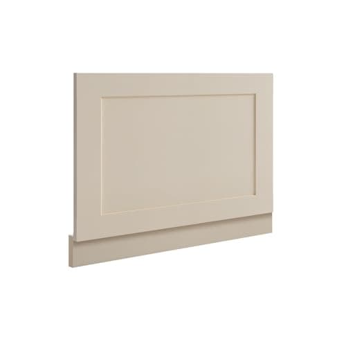 Image of Milano Antique White 700mm Straight Bath End Panel