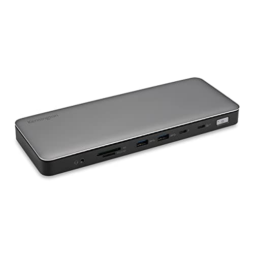 Image of Kensington SD5760T Thunderbolt 4 Dual 4K Docking Station - 100W PD, 2 HDMI, SD/Micro SD 4.0 Card Slots, 60Hz - for Windows Laptops and MacBook Pro (K34110NA)