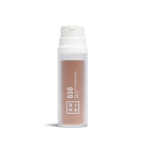 Image of 3INA MAKEUP - The 3 in 1 Foundation 656 - Dark gold Foundation Yellow Undertone - Liquid Foundation with SPF15 & Vitamic C