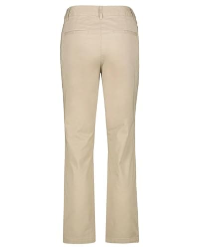 Image of GANT Women's Slim Chinos Classic Trousers, Dry Sand, 12